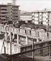 Blick auf die Baustelle