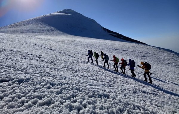 Besteigung des Vulkans Ararat