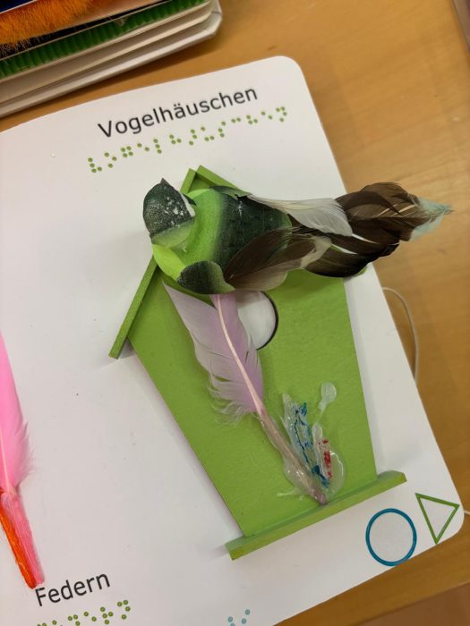 Taktiles Buch. Libro tattile.